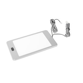 HERRAJES ALK Lámpara Paneled 5W Gris Con Sensor Ir Para Muebles De Cocina O Armario