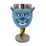 Enesco Copa Decorativa Monsters S.A. 25 Aniversario con Sulley y Mike, Interior Acero Inoxidable, Edición Coleccionable para Fans Disney Pixar