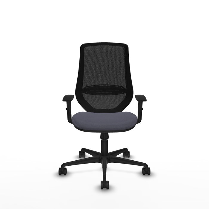 PIQUERAS Y CRESPO Silla de oficina Mardos con mecanismo Sincro Gris oscuro y Negro PIQUERAS Y CRESPO Silla de oficina Mardos con mecanismo Sincro Gris oscuro y Negro