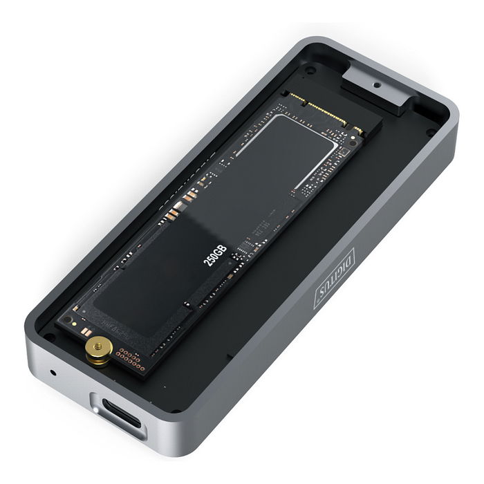 Digitus DA-71157 Caja Externa para SSD M.2 NVMe USB 3.2 Gen 2x2 20Gbps Aluminio Negro Digitus DA-71157 Caja Externa para SSD M.2 NVMe USB 3.2 Gen 2x2 20Gbps Aluminio Negro