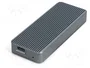 Digitus DA-71157 Caja externa para SSD M.2 NVMe, 20 Gbps, Negro
