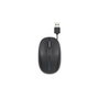 Kensington Pro Fit Ratón Óptico Ambidextro con Cable Retráctil USB, Negro