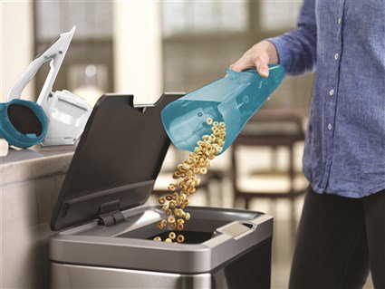 Black+Decker WDA-315-J Recogedor Dustbuster Inalámbrico, Aspira Líquidos y Sólidos, Batería Litio