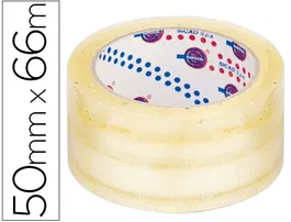 Eurocel Cinta Adhesiva de Polipropileno Transparente para Embalaje, 66 m x 50 mm, 46 micras