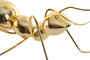 DKD Home Decor Figura de Hormiga en Resina y Metal Dorado, Surtido de 2