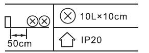 DKD Home Decor Guirnalda LED Reno Plateado 107x10x3 cm