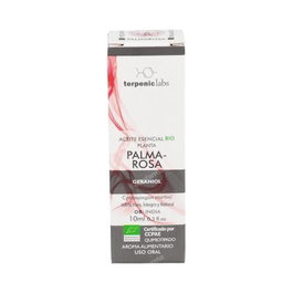 Terpenic Palmarosa Aceite Esencial Alimentario Bio 10Ml