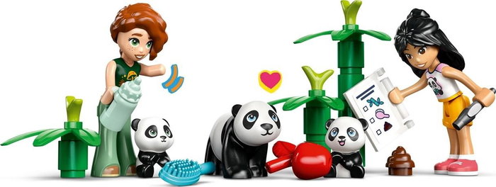 LEGO Friends Cuidado Animal en el Refugio de Pandas 42648