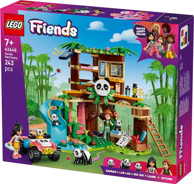 LEGO Friends Cuidado Animal en el Refugio de Pandas 42648
