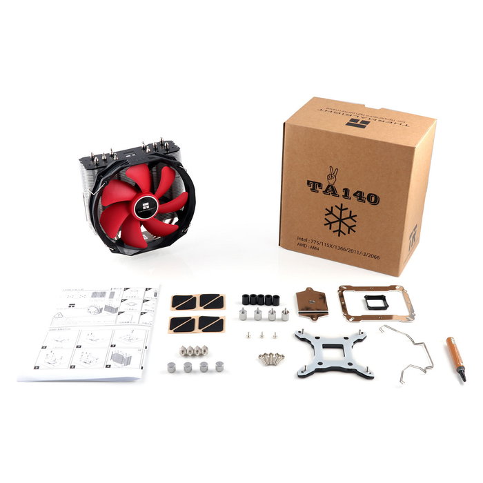 Thermalright TA 140 Refrigerador de aire para CPU Intel 115x/1200/20xx/1366 y AMD AM4/AM5