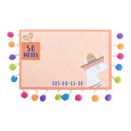 Home Deco Factory Bloc 50 Notas Reposicionable Llama para Dejar Mensajes Home Deco