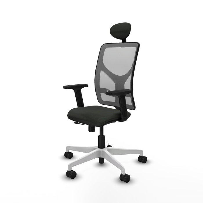 PIQUERAS Y CRESPO Silla de oficina Motilla con mecanismo Sincro/Traslack, Negro y Gris PIQUERAS Y CRESPO Silla de oficina Motilla con mecanismo Sincro/Traslack, Negro y Gris