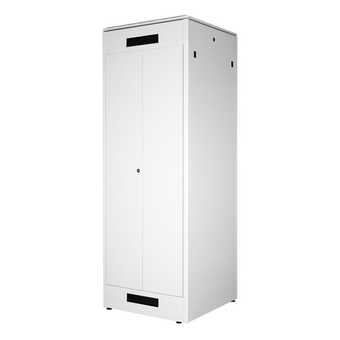 ROLINE 26.21.0070 Bastidor de Red Rack 19 Pulgadas 47U, 800x800 mm, Gris, 600 kg Capacidad, 2276 mm Alto, con Puertas de Vidrio