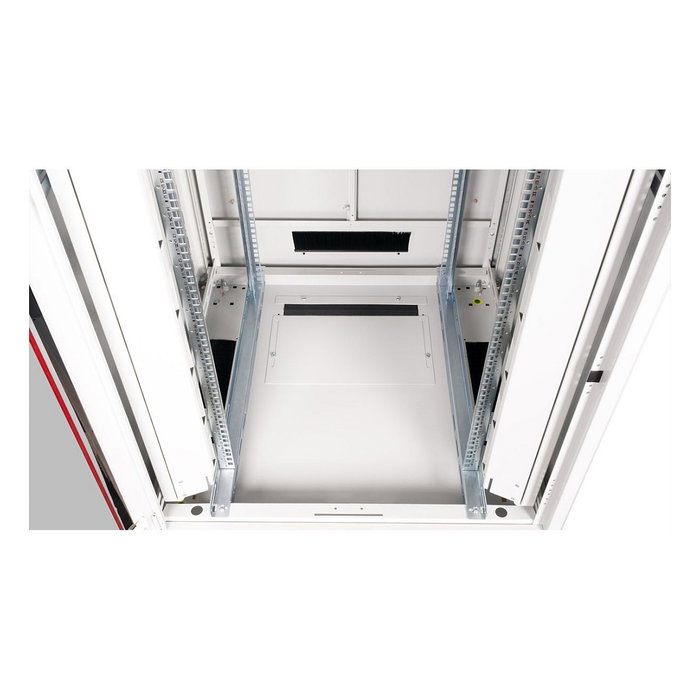 ROLINE 26.21.0070 Bastidor de Red Rack 19 Pulgadas 47U, 800x800 mm, Gris, 600 kg Capacidad, 2276 mm Alto, con Puertas de Vidrio