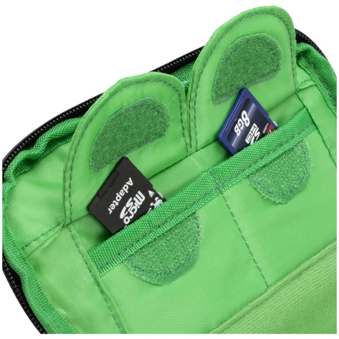 Rivacase 7420 Bolsa para cámara DSLR Black / Green