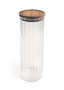 Inde Tarro Boro Ottico T/Acacia Red. 1320 ml (9.2x9.2x25.7 cm) - La Mediterran (12 Unidades)