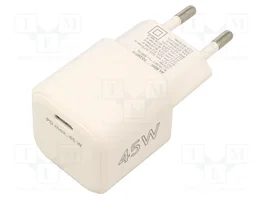 GOOBAY Cargador USB 45W con tecnología GaN y salida USB-C Power Delivery