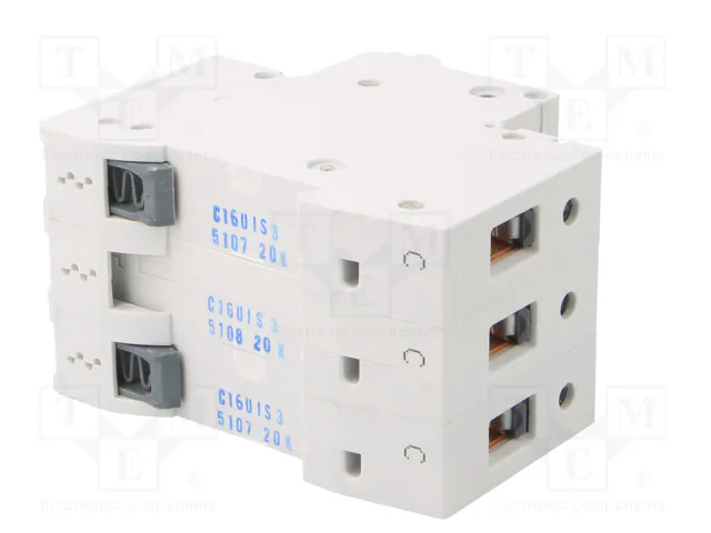 SIEMENS 5SL4316-7 Interruptor magnetotérmico 16A 3 polos 10kA