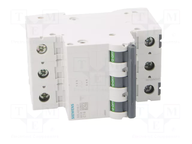 SIEMENS 5SL4316-7 Interruptor magnetotérmico 16A 3 polos 10kA