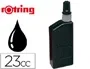 Rotring Tinta China Negra Bote 23 cc Imborrable para Estilógrafos