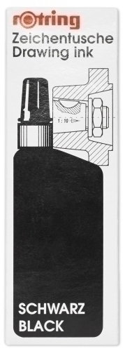 Rotring Tinta china negra para estilógrafos 23 ml