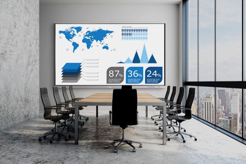 Optoma 5861RK Pizarra Interactiva Táctil 86" 4K UHD Negro con Accesorios