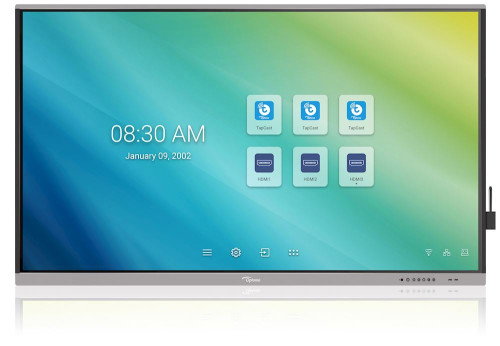 Optoma 5861RK Pizarra Interactiva Táctil 86" 4K UHD Negro con Accesorios