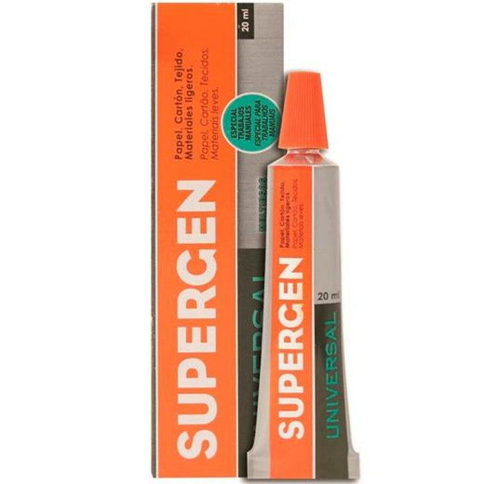 Supergen Pegamento universal transparente 20 ml