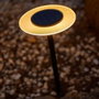 Lumisky Juego de 2 balizas solares UFO LED blanco cálido