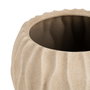 Macetero Beige Cerámica Decoración 34 X 34 X 33 cm