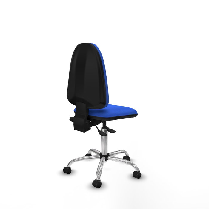 PIQUERAS Y CRESPO Silla de oficina Aýna Azul con mecanismo Asincro