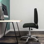 PIQUERAS Y CRESPO Silla de oficina Aýna Azul con mecanismo Asincro