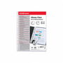 ERICH KRAUSE 46703 Set 100 Fundas Multitaladros Glossy Clear, 60 mcm, A4, Transparente