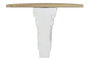 DKD Home Decor Consola Abeto Magnesia Angel Natural y Blanco