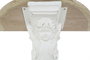 DKD Home Decor Consola Abeto Magnesia Angel Natural y Blanco