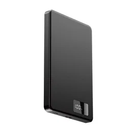 Gembird Powerbank 5000 mAh Magnetic Wireless 15 W con LCD Negro