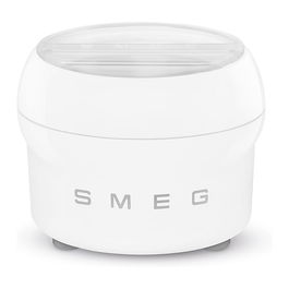 Smeg SMIC01 Accesorio Heladera - Cubeta para Helados, 1.1 Litros, Blanco, Acero Inoxidable, Compatible con Modelos SMF01 SMF02 SMF03 SMF13