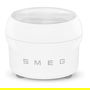 Smeg SMIC01 Accesorio Heladera - Cubeta para Helados, 1.1 Litros, Blanco, Acero Inoxidable, Compatible con Modelos SMF01 SMF02 SMF03 SMF13