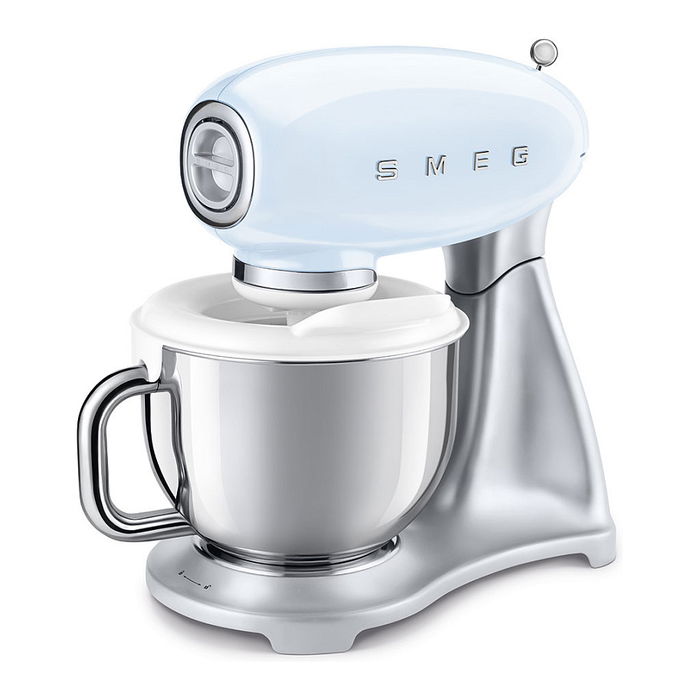 Smeg SMIC01 Accesorio Heladera - Cubeta para Helados, 1.1 Litros, Blanco, Acero Inoxidable, Compatible con Modelos SMF01 SMF02 SMF03 SMF13