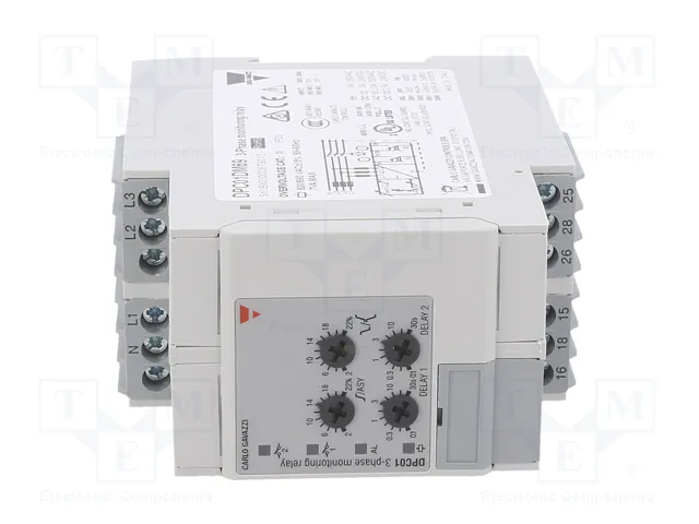 CARLO GAVAZZI Relé de monitorización de tensión DPC SPDT x2 CARLO GAVAZZI Relé de monitorización de tensión DPC SPDT x2