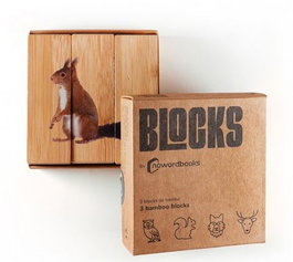 NOWORDBOOKS SCP Animales del bosque. BLOCKS Puzzle 3 piezas