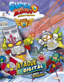 EDIBA EUROPA EON Libro de Stickers Superzings Series 5 - España