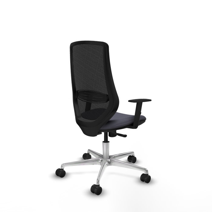 PIQUERAS Y CRESPO Silla de oficina Mardos con mecanismo Sincro, Gris oscuro y Negro PIQUERAS Y CRESPO Silla de oficina Mardos con mecanismo Sincro, Gris oscuro y Negro