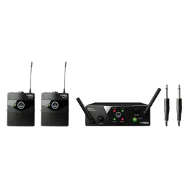 AKG Sistema Inalámbrico UHF Instrumental Band ISM2/3 con 2 Petacas y Receptor
