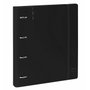 Safta Carpeblock Carpeta de Polipropileno Foam 4 Anillas 35mm con Recambio Negro