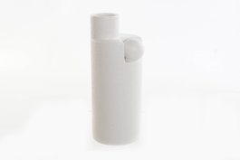 DKD Home Decor Jarrón de Cerámica Blanco NORDIC 9,5x8x20 cm