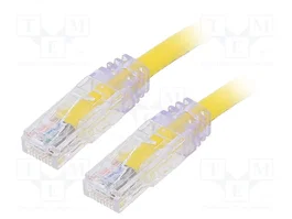 PANDUIT Patch cord Cat 6a U/UTP 0,5m Amarillo