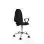 PIQUERAS Y CRESPO Silla de oficina Aýna Negra con Brazos Fijos