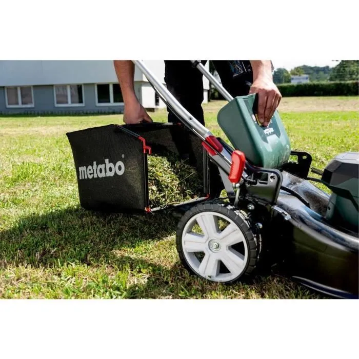 Metabo Cortacésped a batería RM 36-18 LTX BL 46 Ancho de corte 46 cm Voltaje 18 V