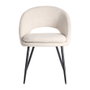 Ixia Silla Crema Tejido-Metal Contract